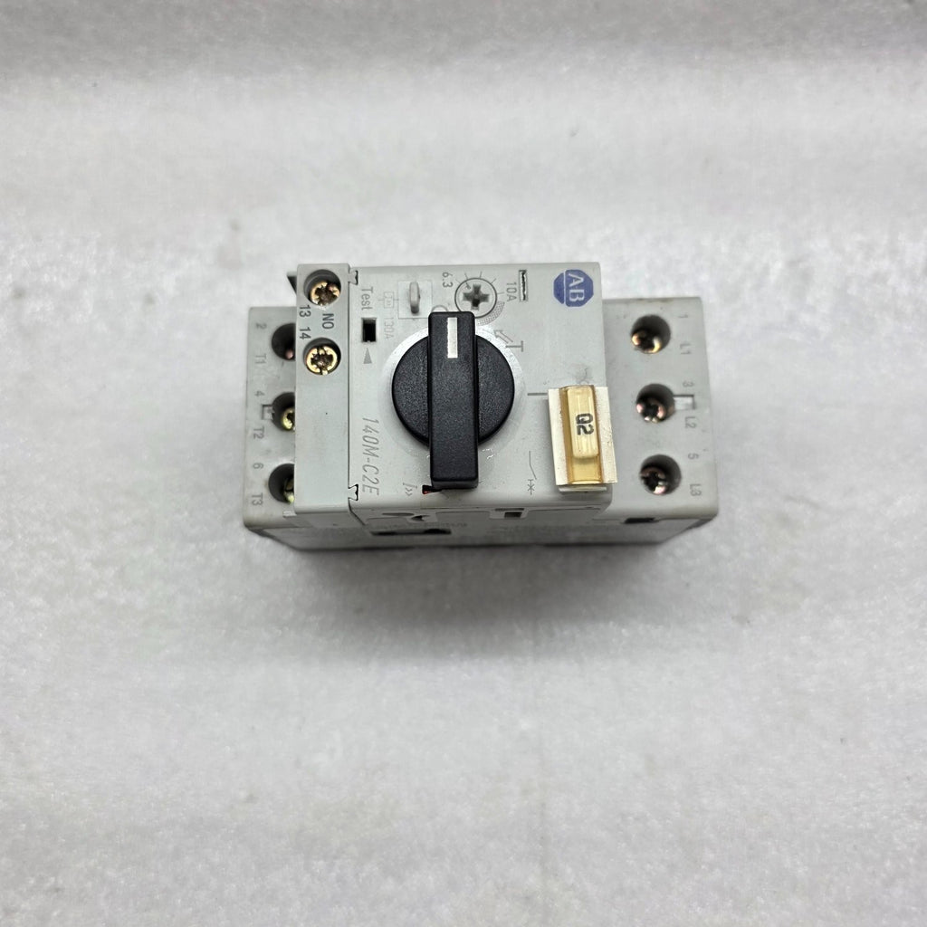 ALLEN BRADLEY CAT 140M-C2E-C10 SER B MOTOR CIRCUIT PROTECTOR 6.3-10 A