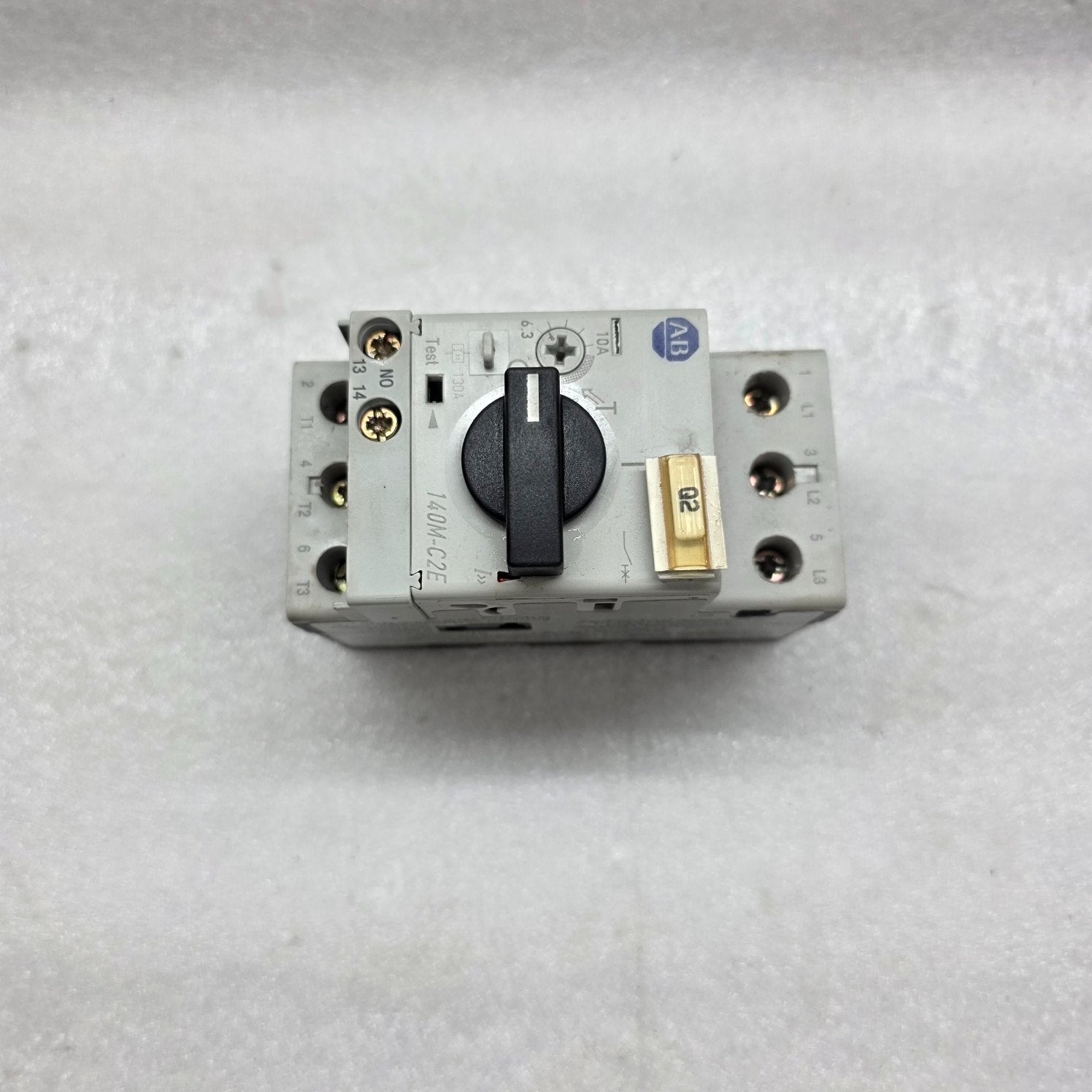 ALLEN BRADLEY CAT 140M-C2E-C10 SER B MOTOR CIRCUIT PROTECTOR 6.3-10 A