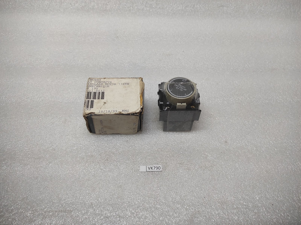 TELEMECANIQUE LA3D20A65 TIME DELAY BLOCK
