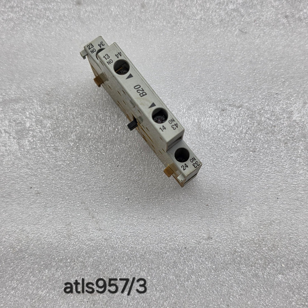 ALLEN BRADLEY CAT 100-S AUXILIARY CONTACT LOT OF 3 UNIT