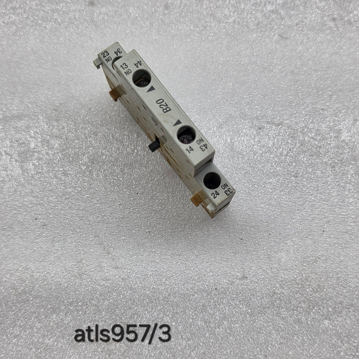 ALLEN BRADLEY CAT 100-S AUXILIARY CONTACT LOT OF 3 UNIT