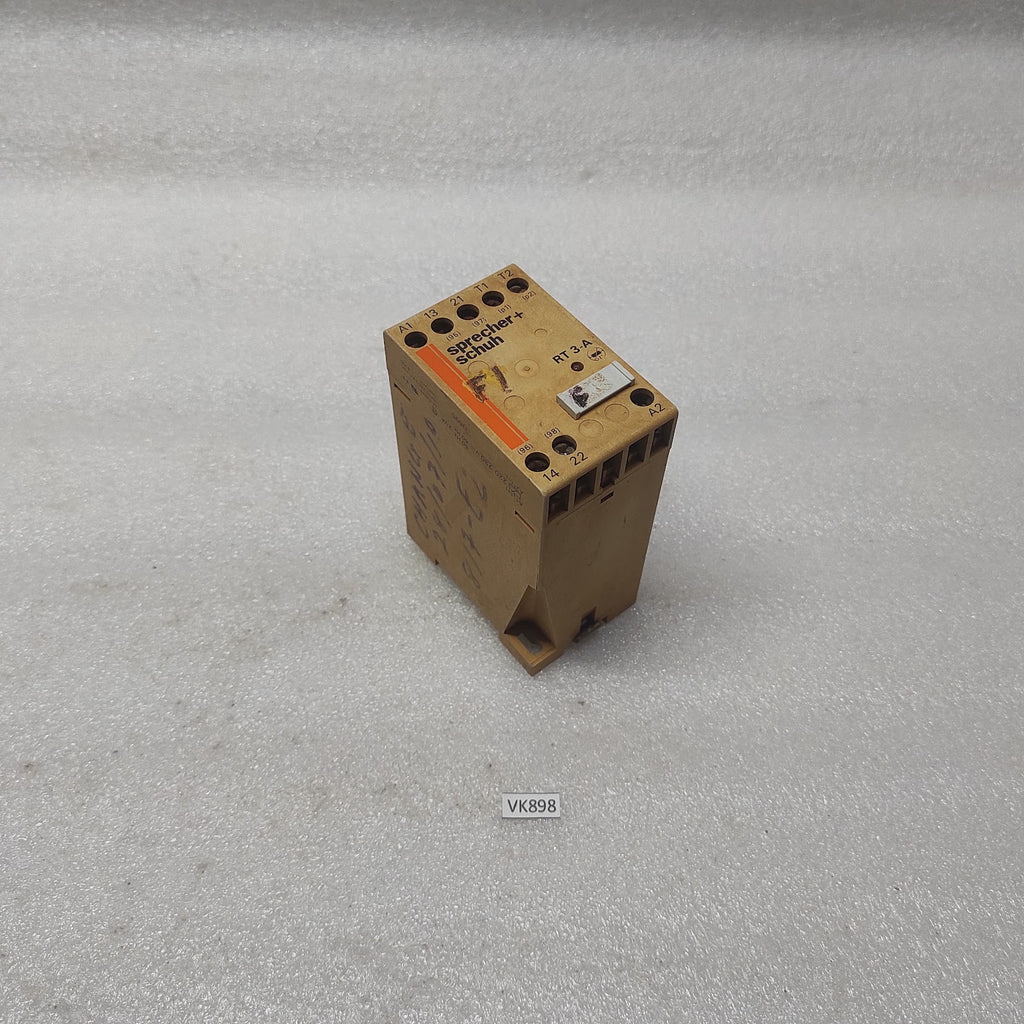 SPRECHER + SCHUH RT 3-A THERMISTOR PROTECTOR RELAY 220-230V