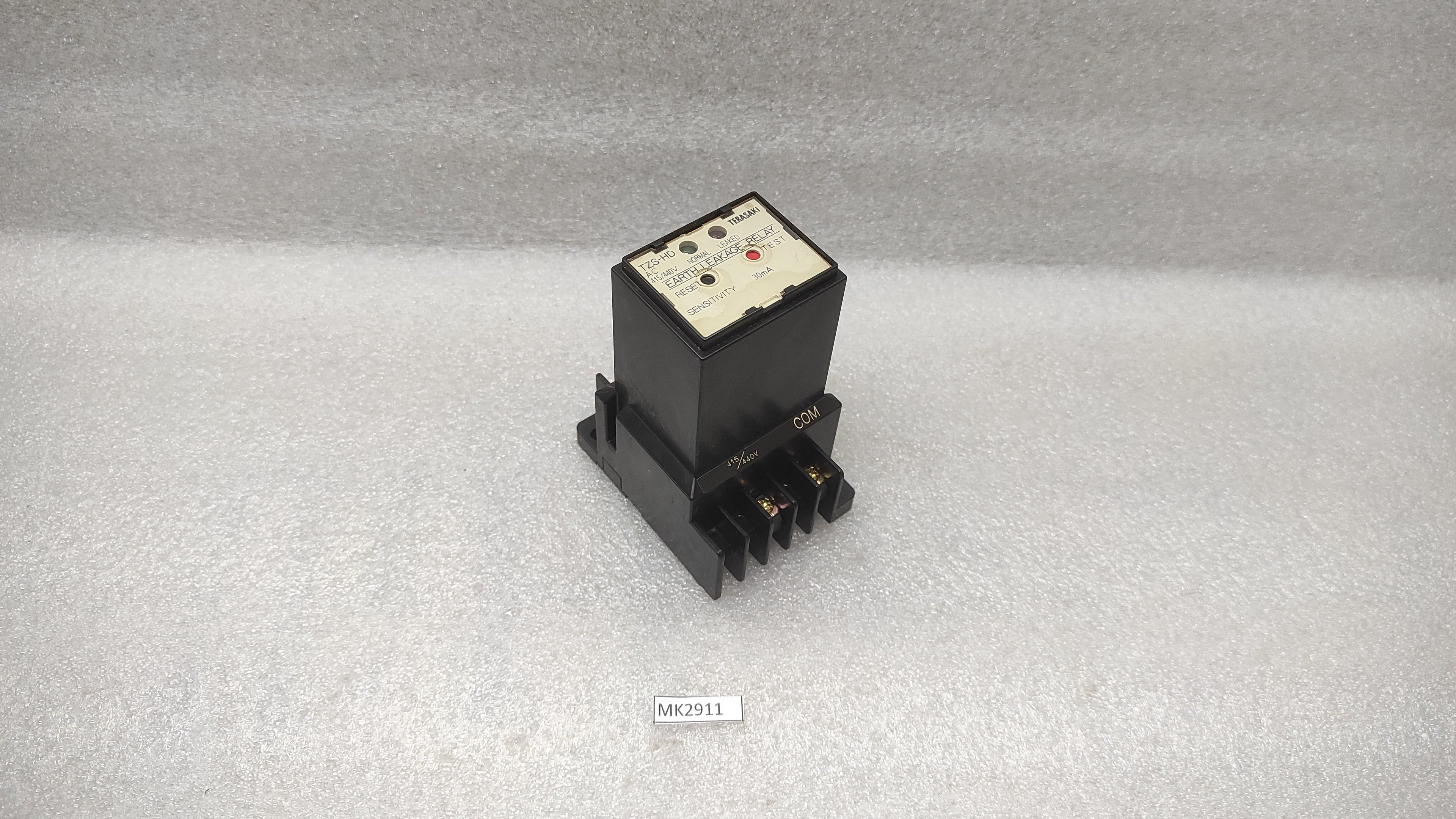 TERASAKI TZS-HD EARTH LEAKAGE RELAY 415/440V