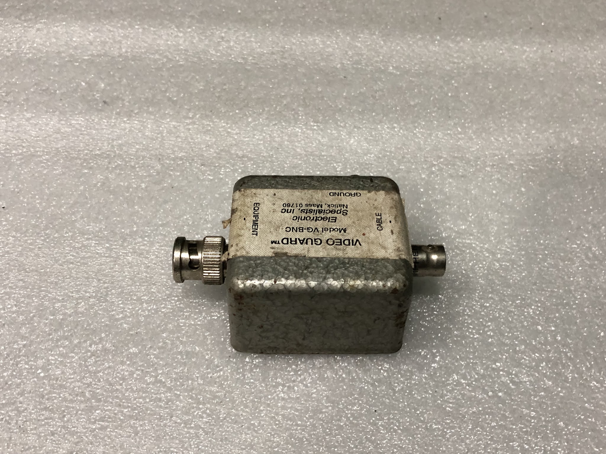 ELECTRONIC SPECIALIST VG-BNC VIDEO GUARD