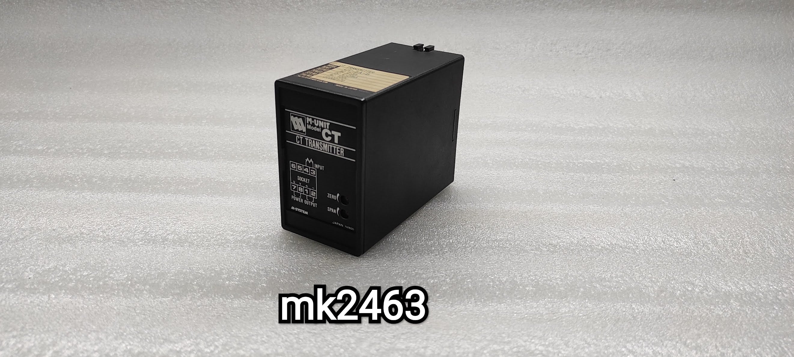 M-SYSTEM CT-5A-B CT TRANSMITTER 100VAC