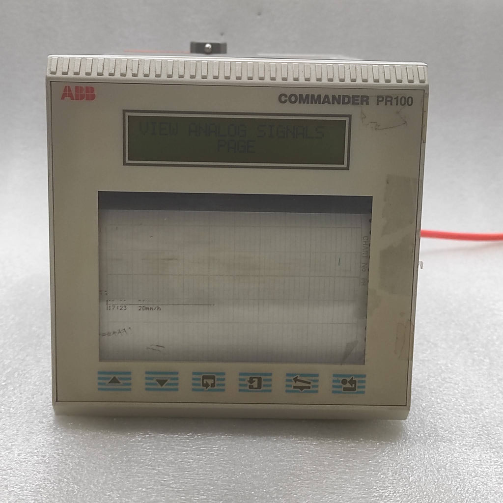ABB COMMANDER PR100 STRIP CHART RECORDER PR10B/B0/000000/113ST 10-30VDC
