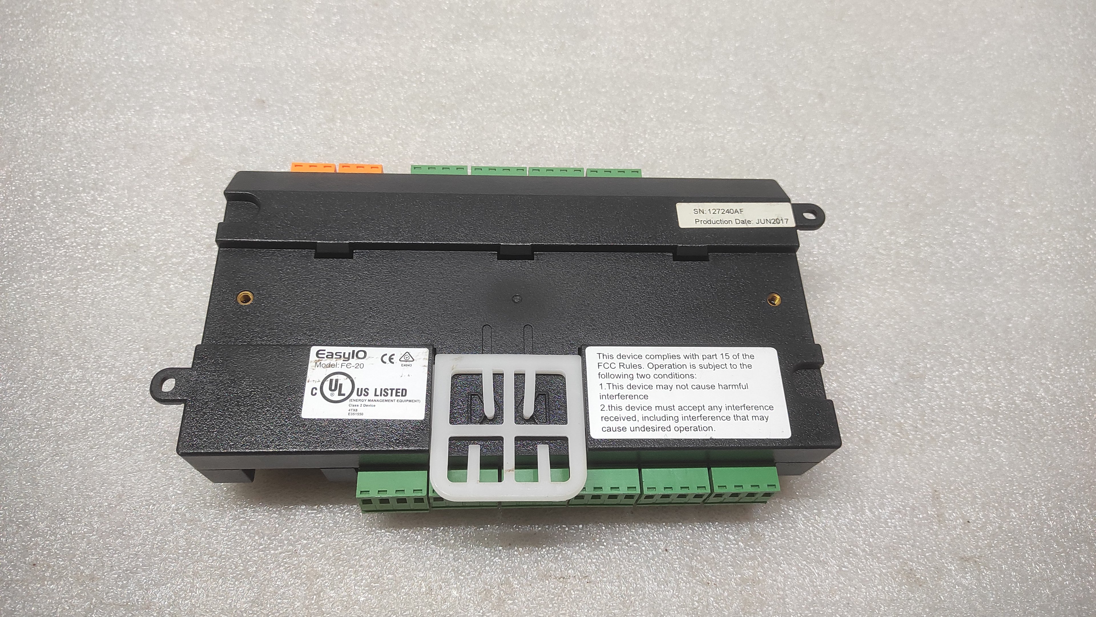 EASY IO FC-20 STANDALONE CONTROLLER