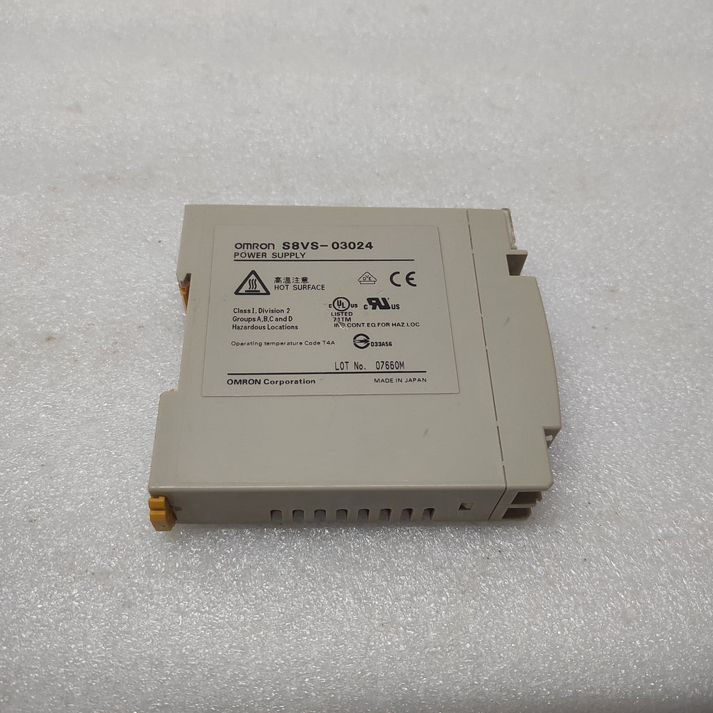 OMRON S8VS-03024 POWER SUPPLY 24VDC 1.3A