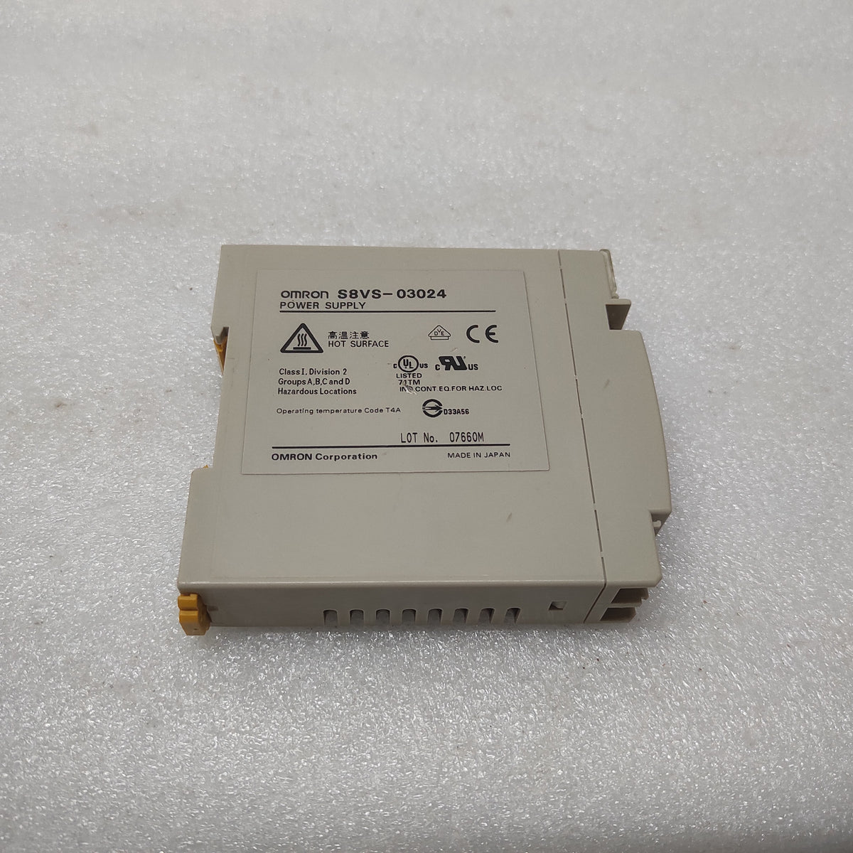 OMRON S8VS-03024 POWER SUPPLY 24VDC 1.3A