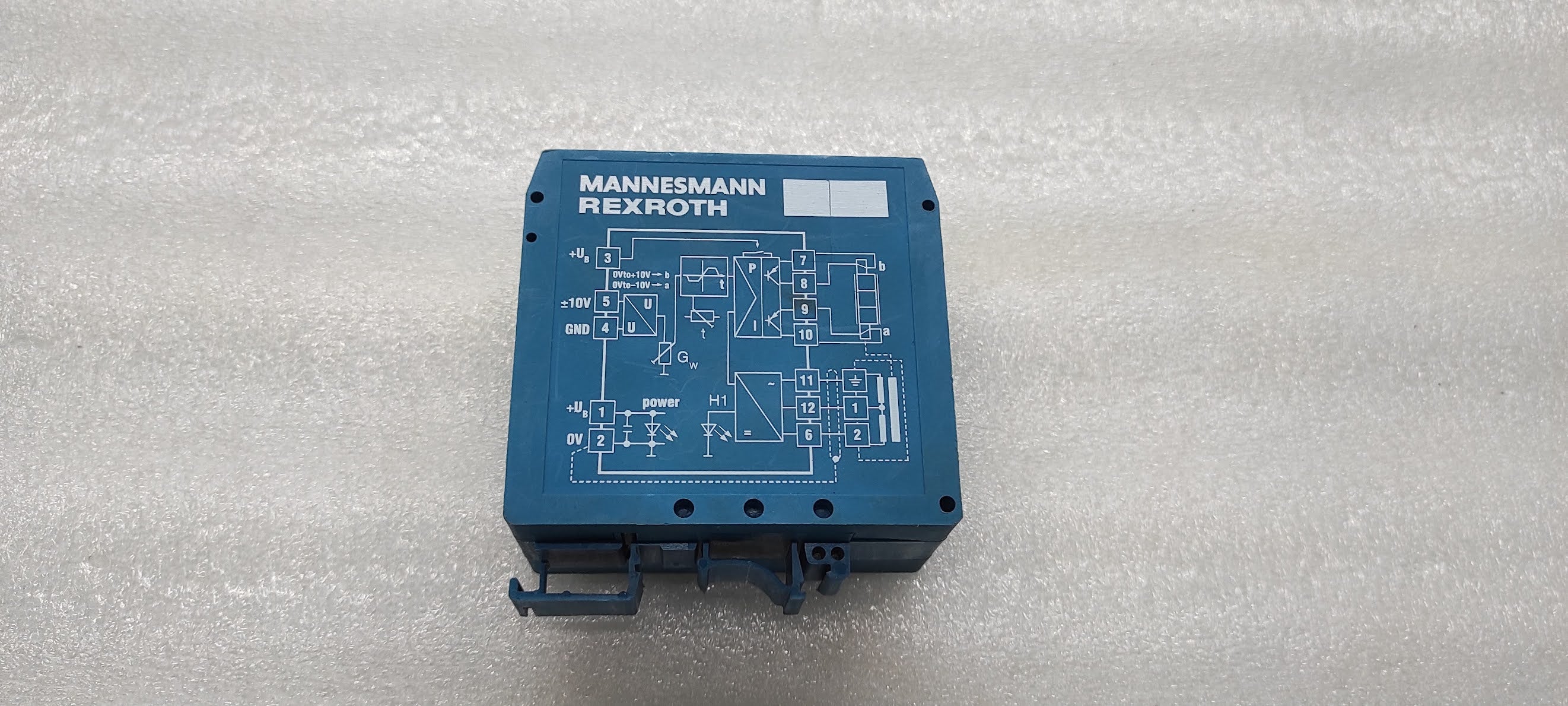 REXROTH VT11023-16A ANALOG AMPLIFIER MODULE 24V