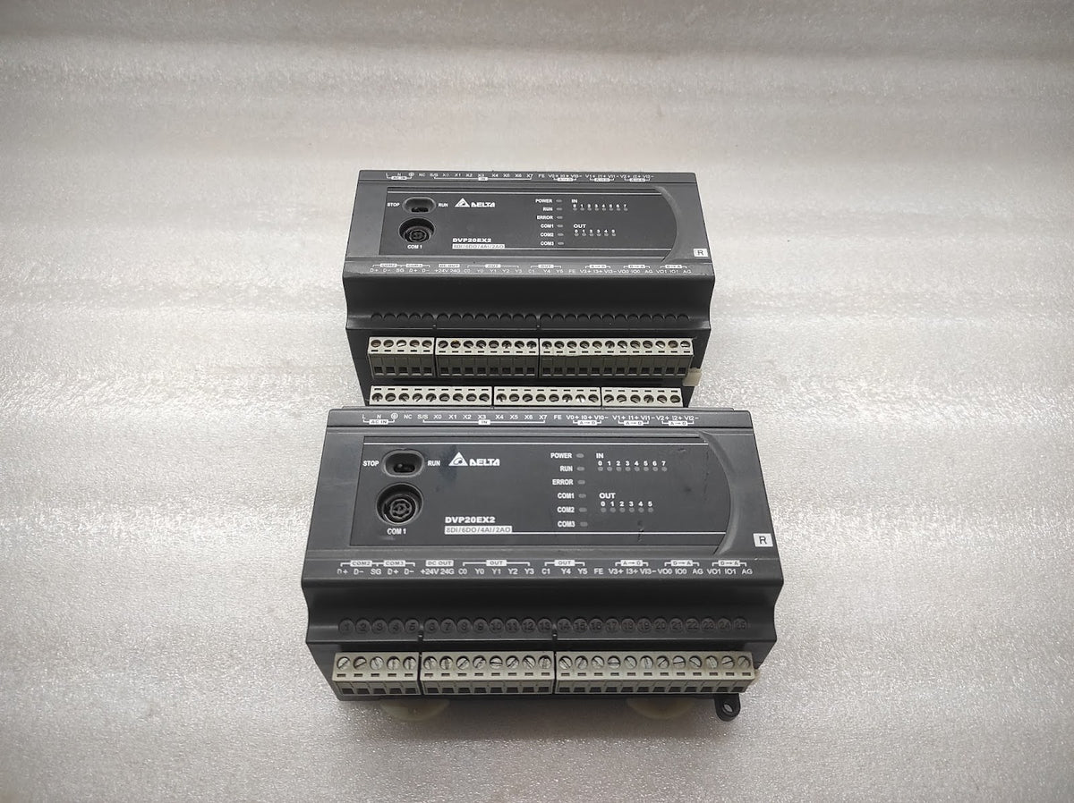 DELTA ELECTRONICS DVP20EX200R PROGRAMMABLE CONTROLLER 100-240VAC