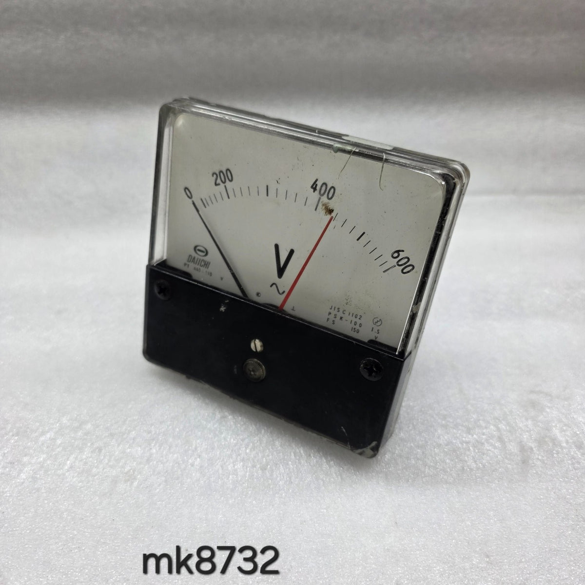 DAIICHI PSK-100 VOLT METER PT 440/110V 0-600V