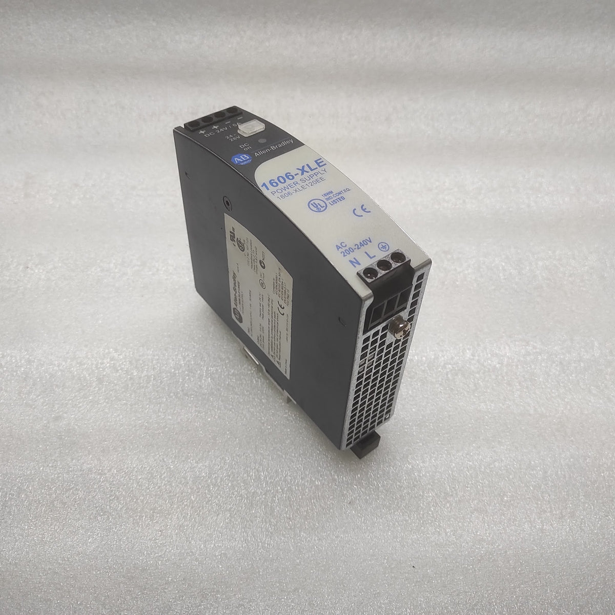ALLEN BRADLEY CAT 1606-XLE120EE POWER SUPPLY 24VDC 5A