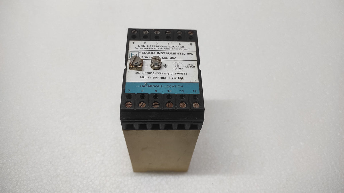 ELCON INSTRUMENT MB4/4/18+18 INTRINSIC SAFETY BARRIER MB 4-4-18-18