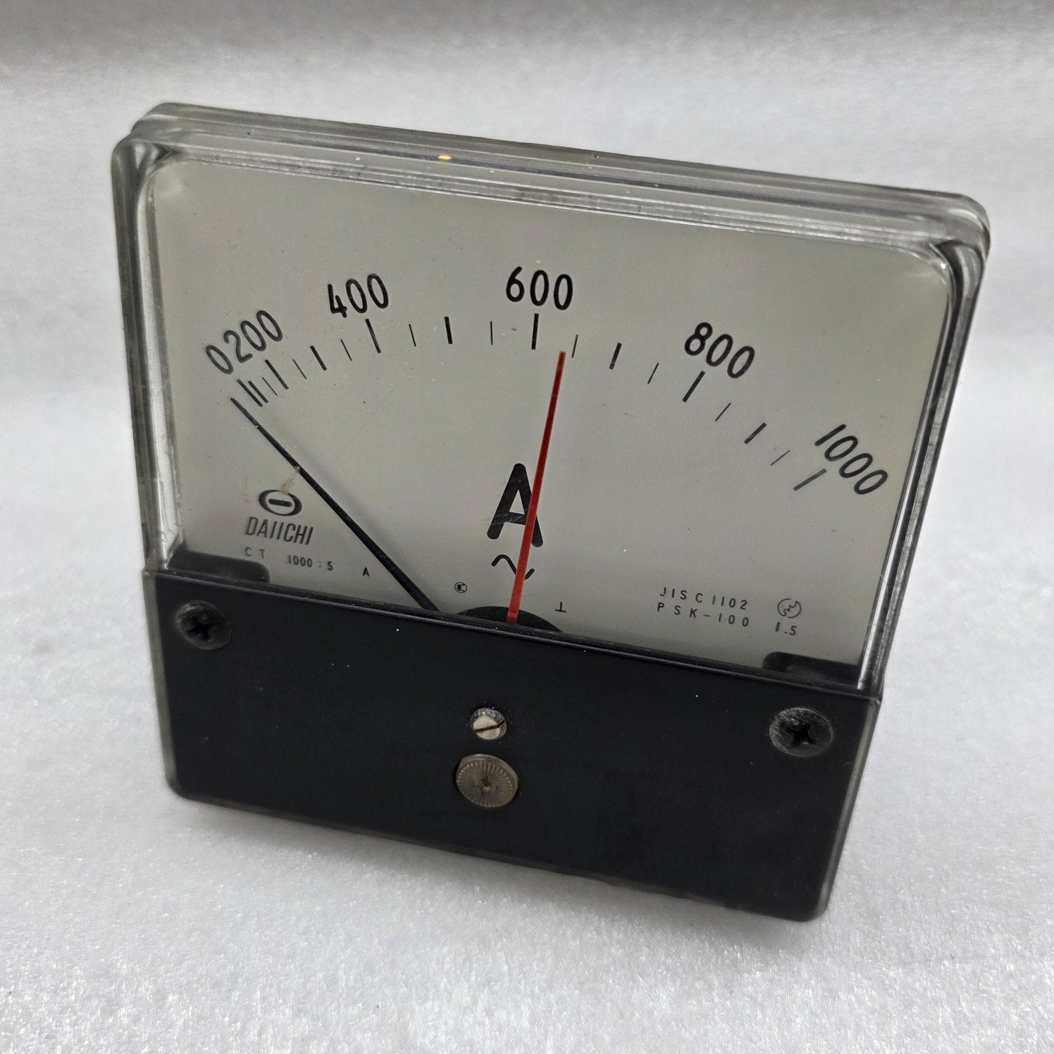 DAIICHI PSK-100 AMMETER CT 1000/5A 0-1000A