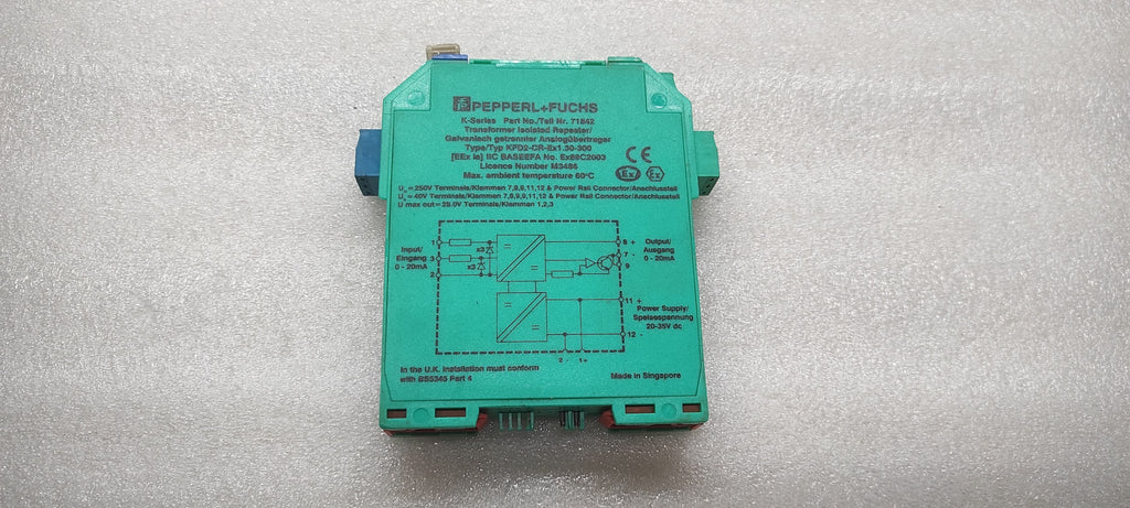 PEPPERL + FUCHS KFD2-CR-EX1.30-300 SMART TRANSMITTER POWER SUPPLY 71842