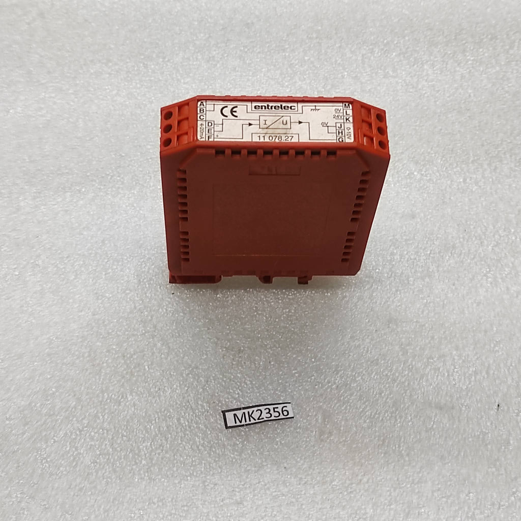 ENTRELEC 11 078-27 RELAY 24V 1107827