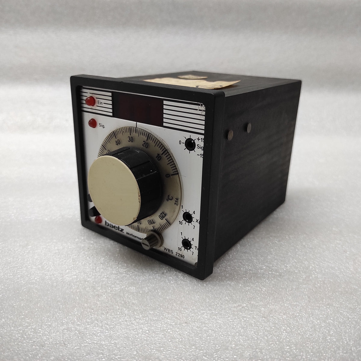 BAELZ AUTOMATIC WBS 2290 TEMPERATURE CONTROLLER BAELZ 2290-A-D-2.14 230V