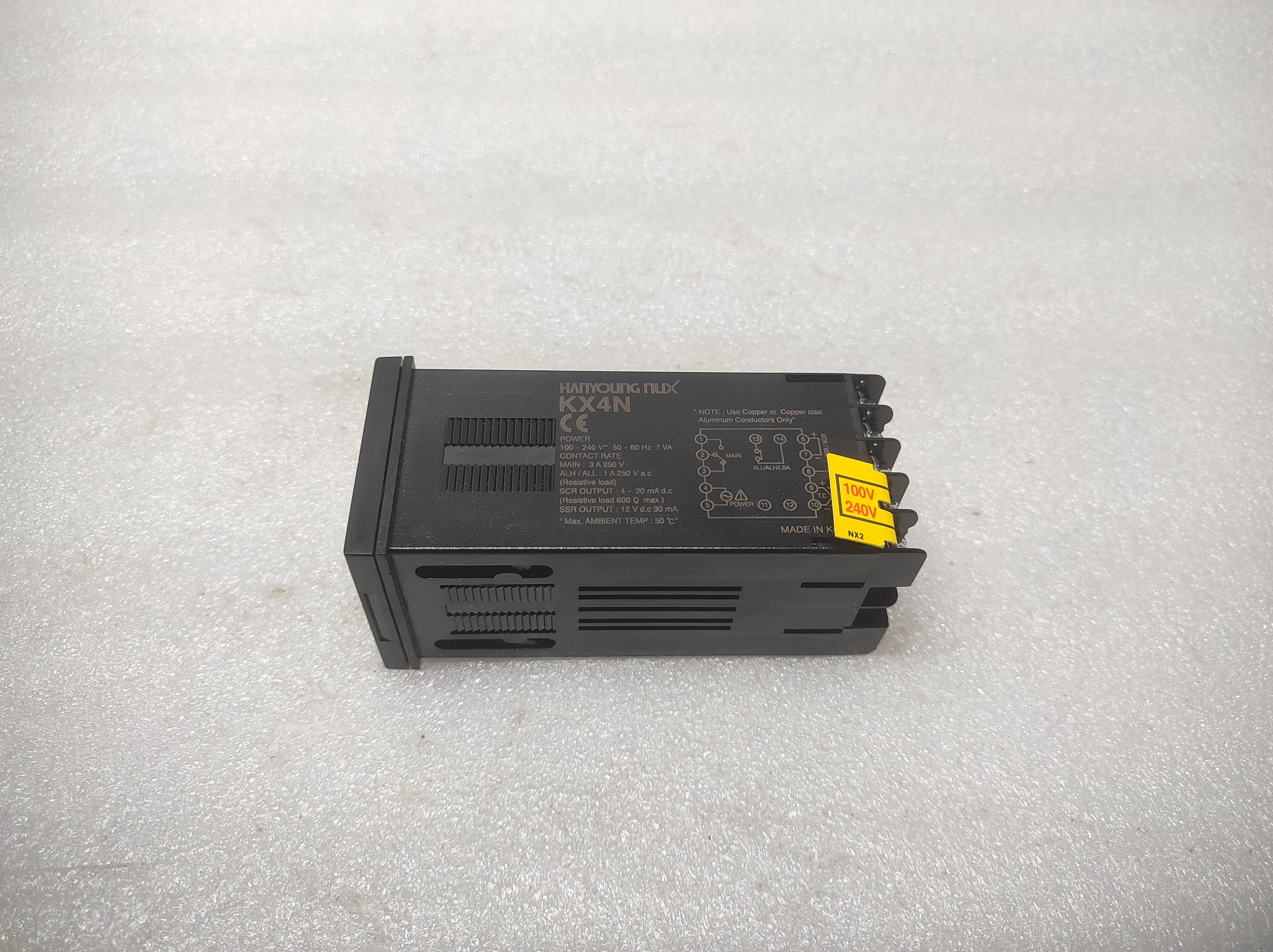 HANYOUNG NUX KX4N MCNA TEMPERATURE CONTROLLER 100-240VAC