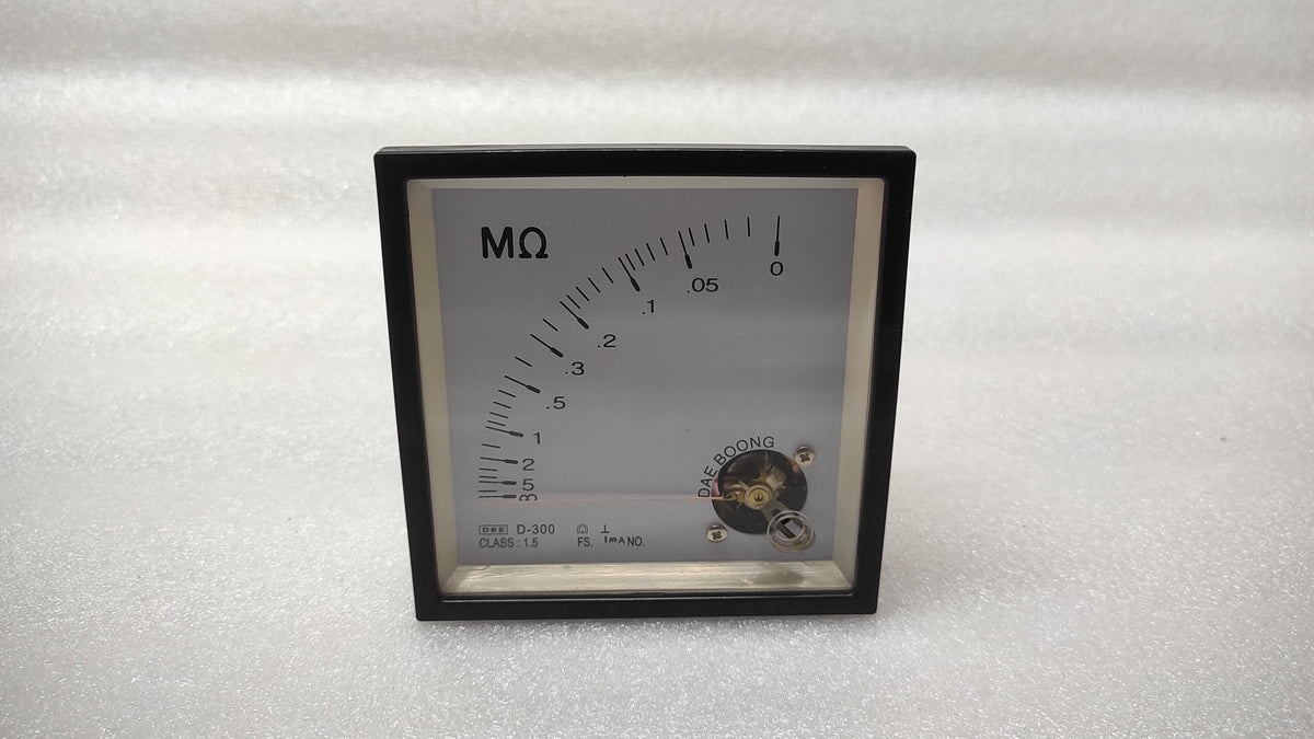 DAE BOONG D-300 MEGA OHM METER