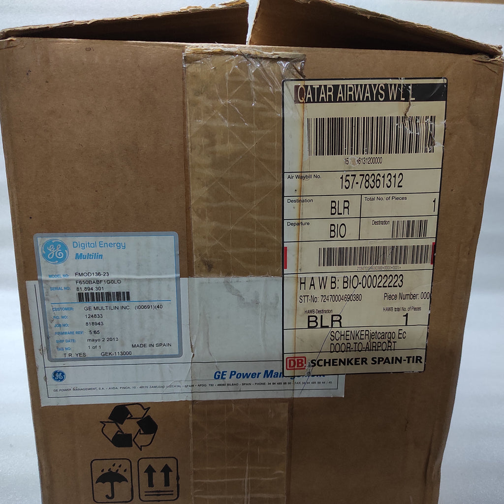 GE MULTILIN F650 F650BABF2G0HI6E DIGITAL BAY CONTROLLER 110-250VDC/120-230VAC