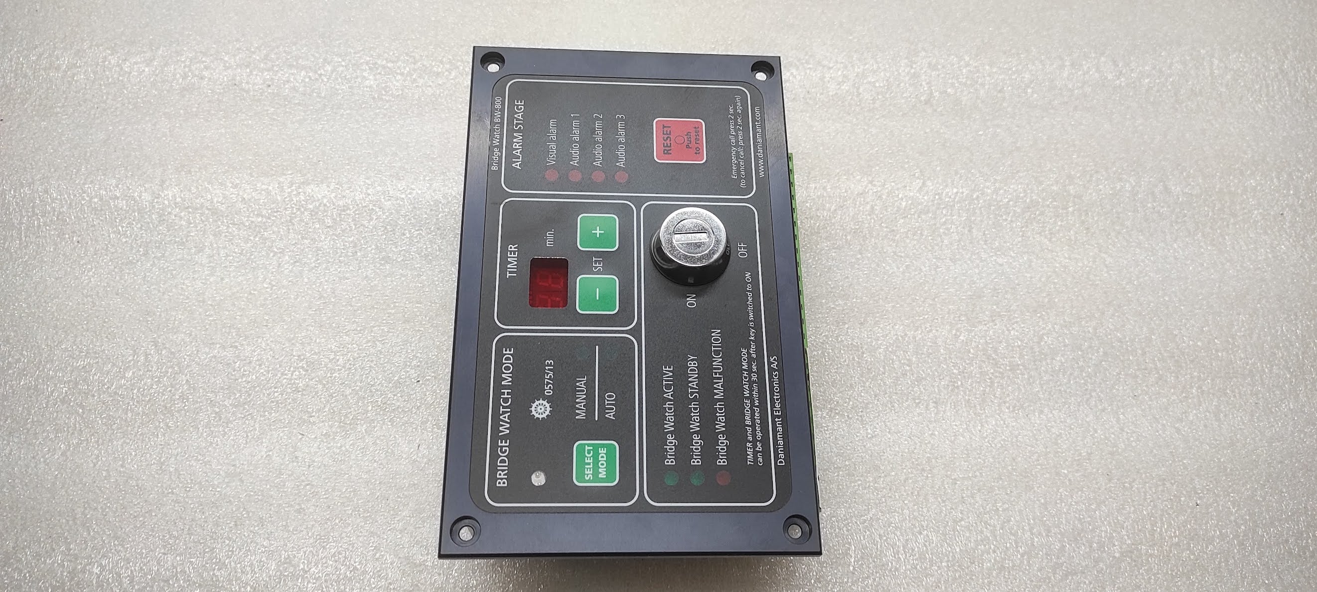 DANIAMANT ELECTRONICS BW-800 BRIDGE WATCH ALARM MODULE