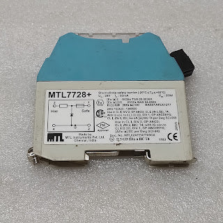 MEASUREMENT TECHNOLOGY MTL7728+ SHUNT DIODE SAFETY BARRIER