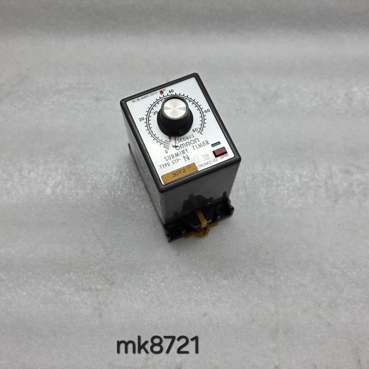 OMRON STP-N MOTOR-DRIVEN TIME DELAY RELAY SUBMINY TIMER 100-110VAC