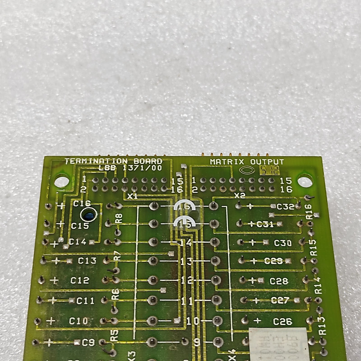TERMINATION BOARD 8900-137-10001 PCB LBB 1371/00 390015191031