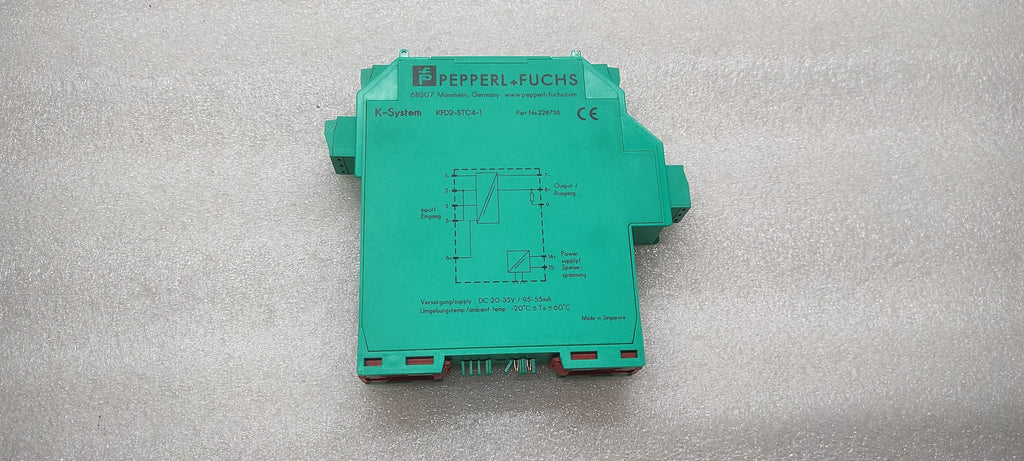 PEPPERL + FUCHS KFD2-STC4-1 SMART TRANSMITTER POWER SUPPLY 228736