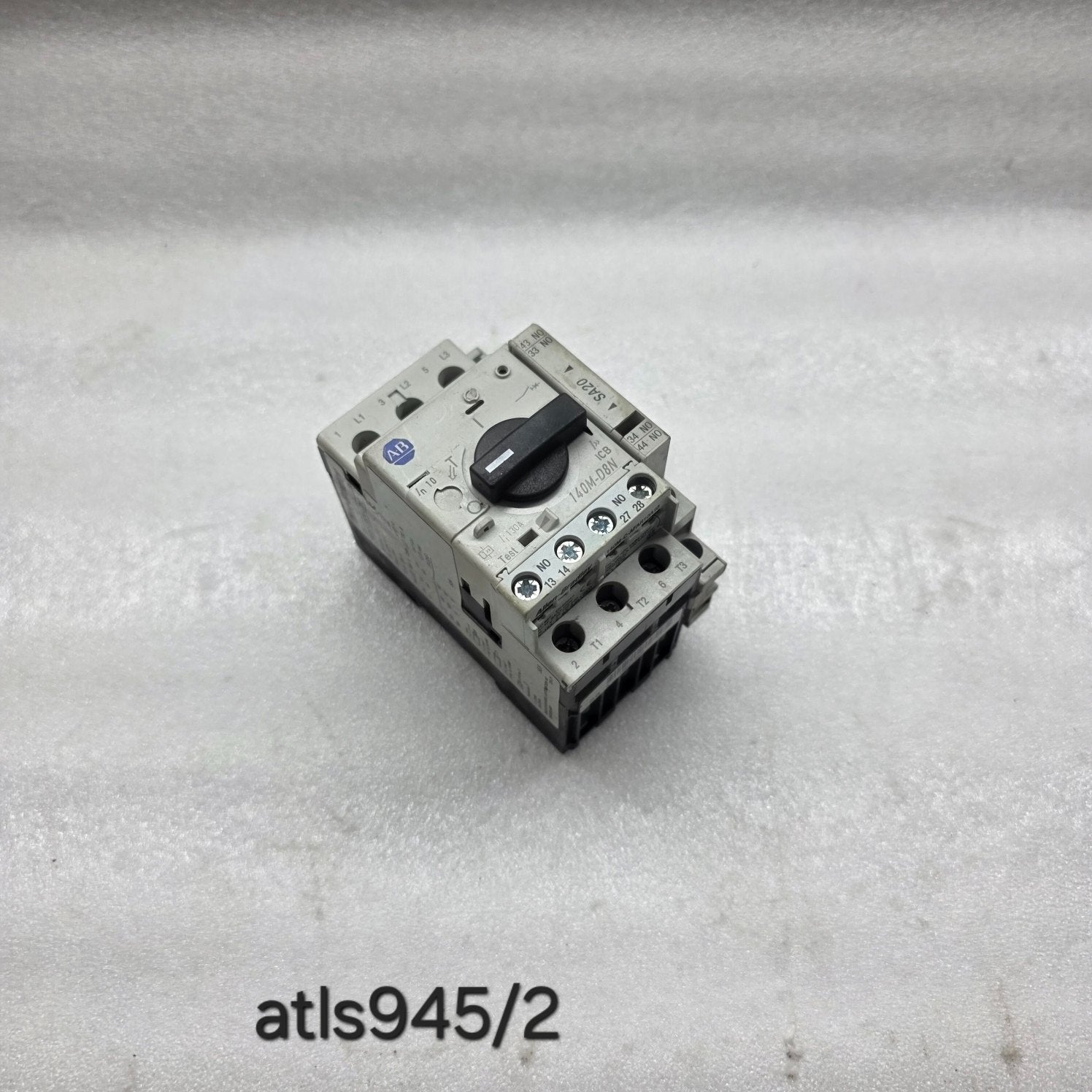 ALLEN BRADLEY CAT 140M-D8N-C10 MOTOR CIRCUIT PROTECTOR 140M-C-A