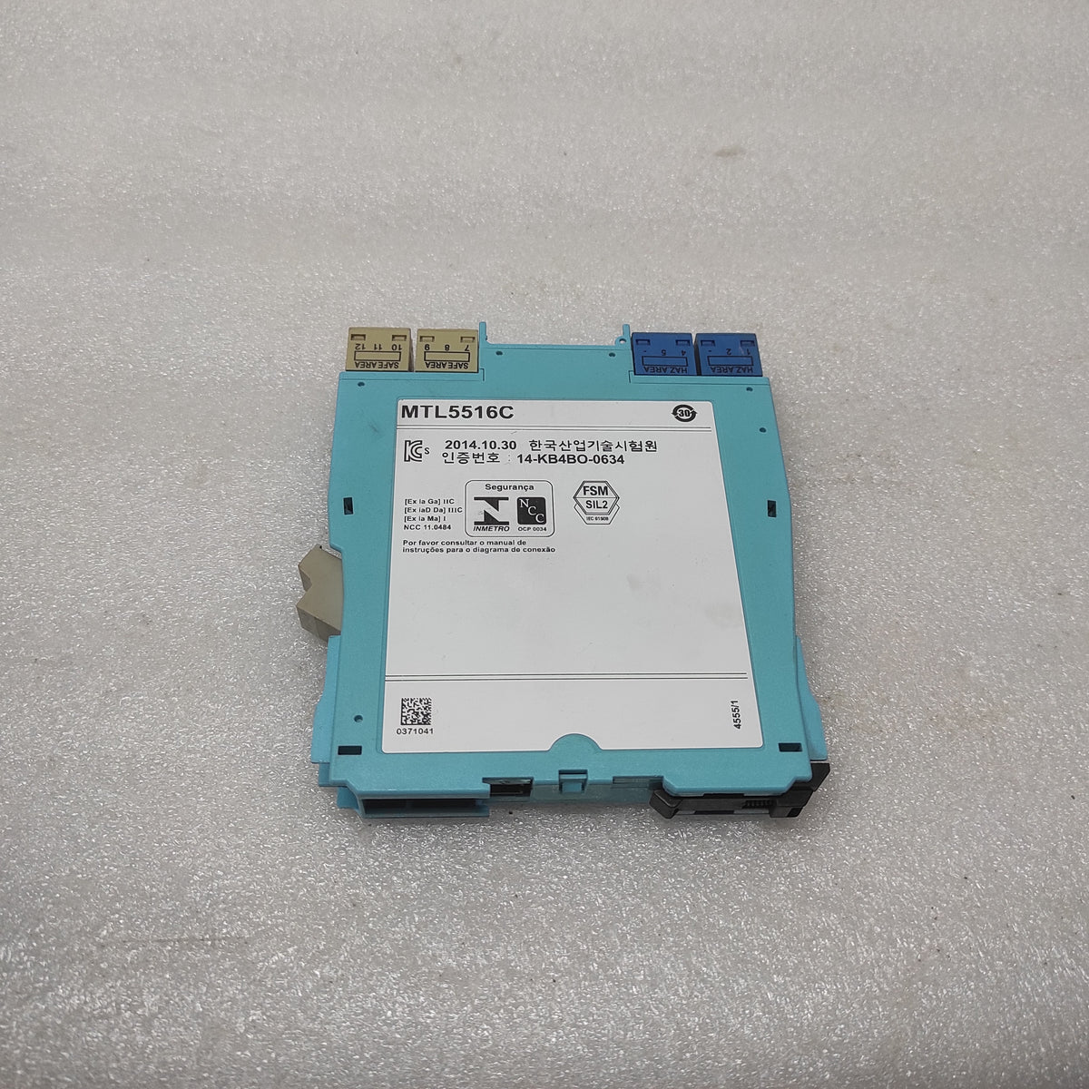 MEASUREMENT TECHNOLOGY MTL 5516C 2-CH SWITCH PROXIMITY DETECTOR INTERFACE MTL551