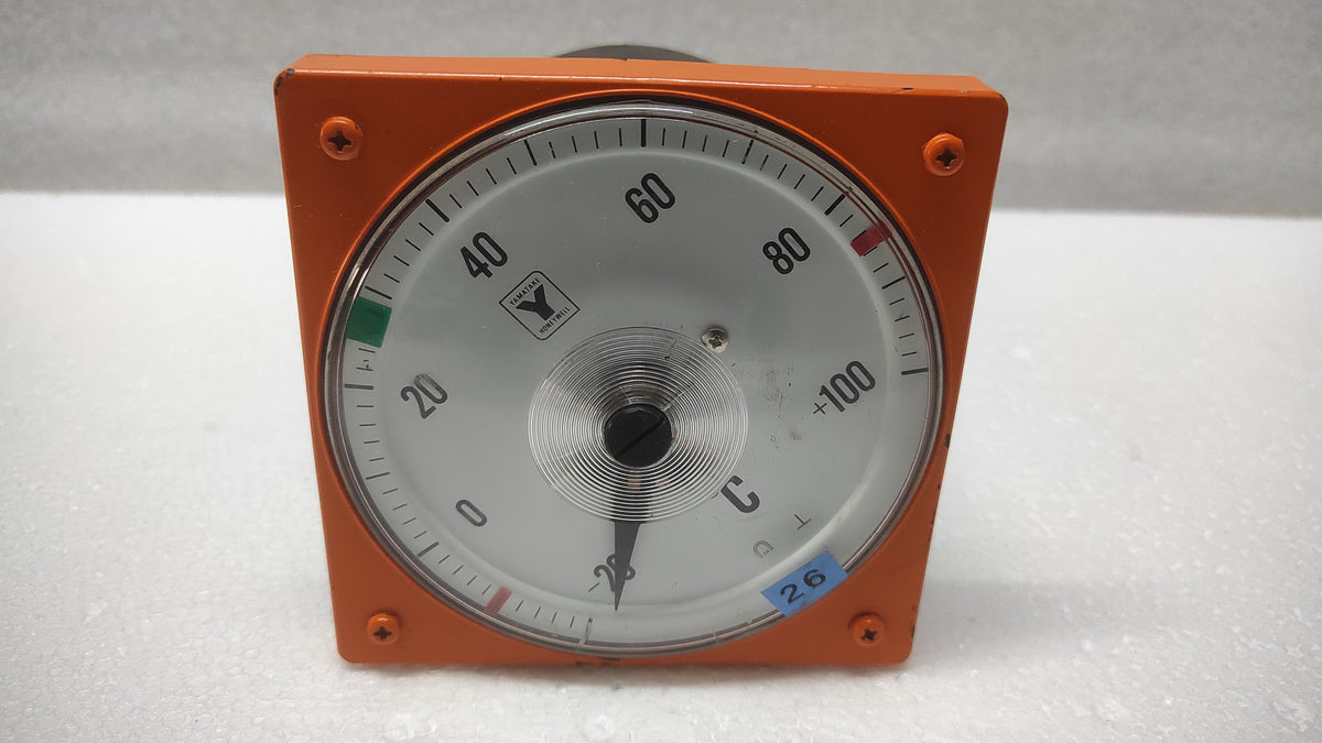 TSURUGA ELECTRIC YMW-110-4XX9-D TEMPERATURE INDICATOR -20TO100'C