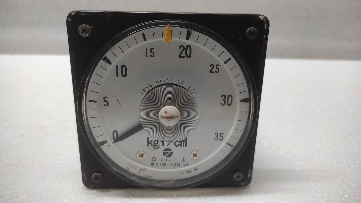 TOYO KEIKI DVF-11 PRESSURE INDICATOR TKDVF11