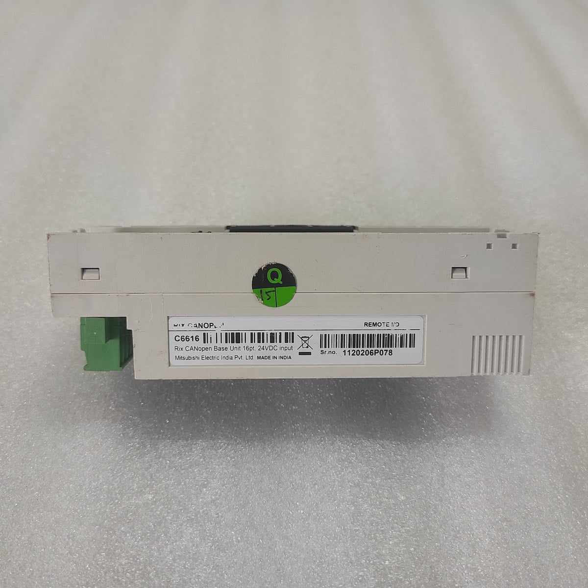 MITSUBISHI C6616 CANOPEN BASE UNIT 16PT 24VDC