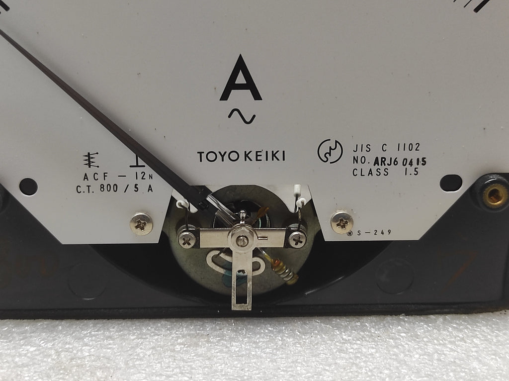 TOYO KEIKI ACF-12N AMMETER CT 800/5A