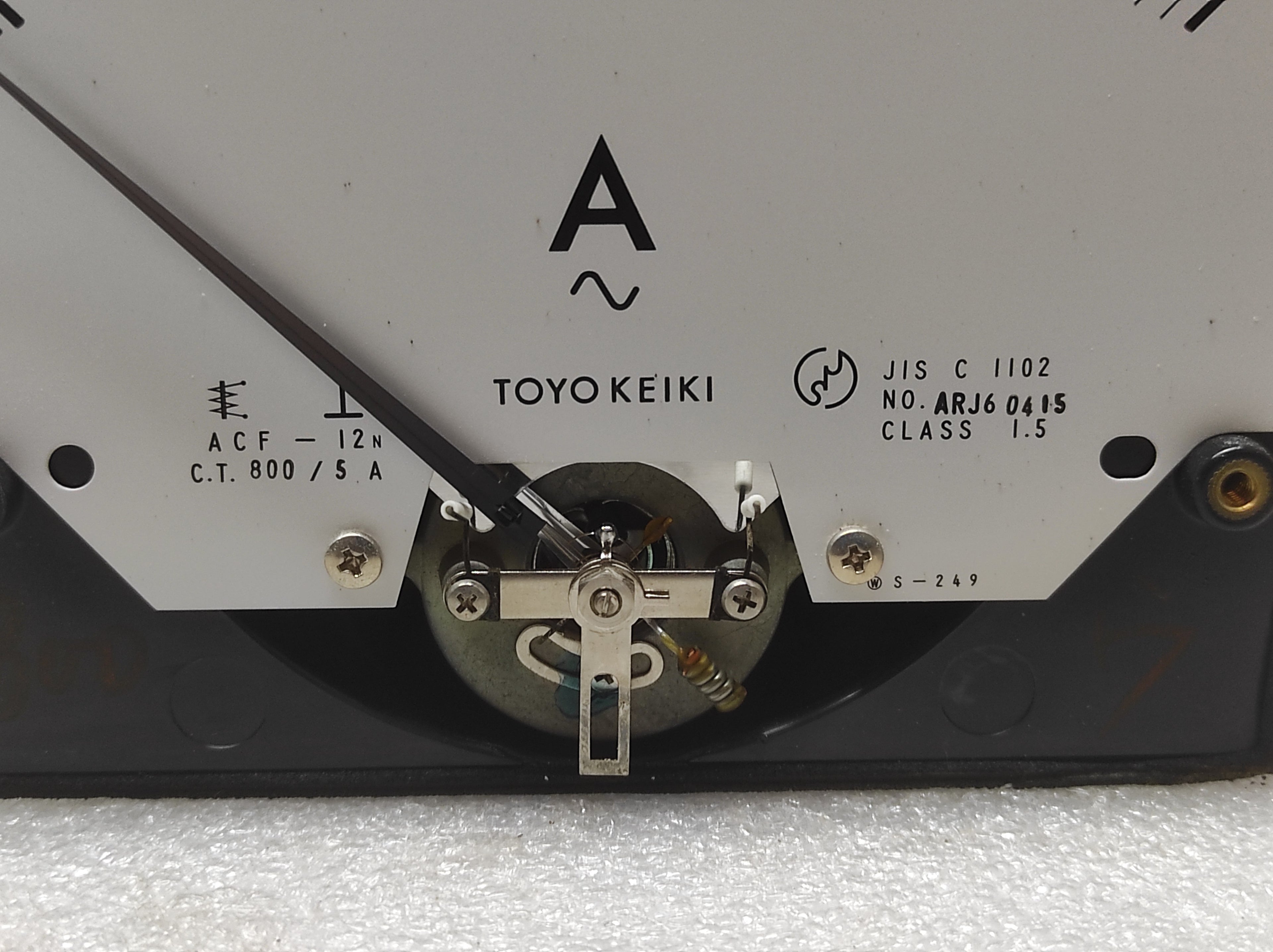 TOYO KEIKI ACF-12N AMMETER CT 800/5A