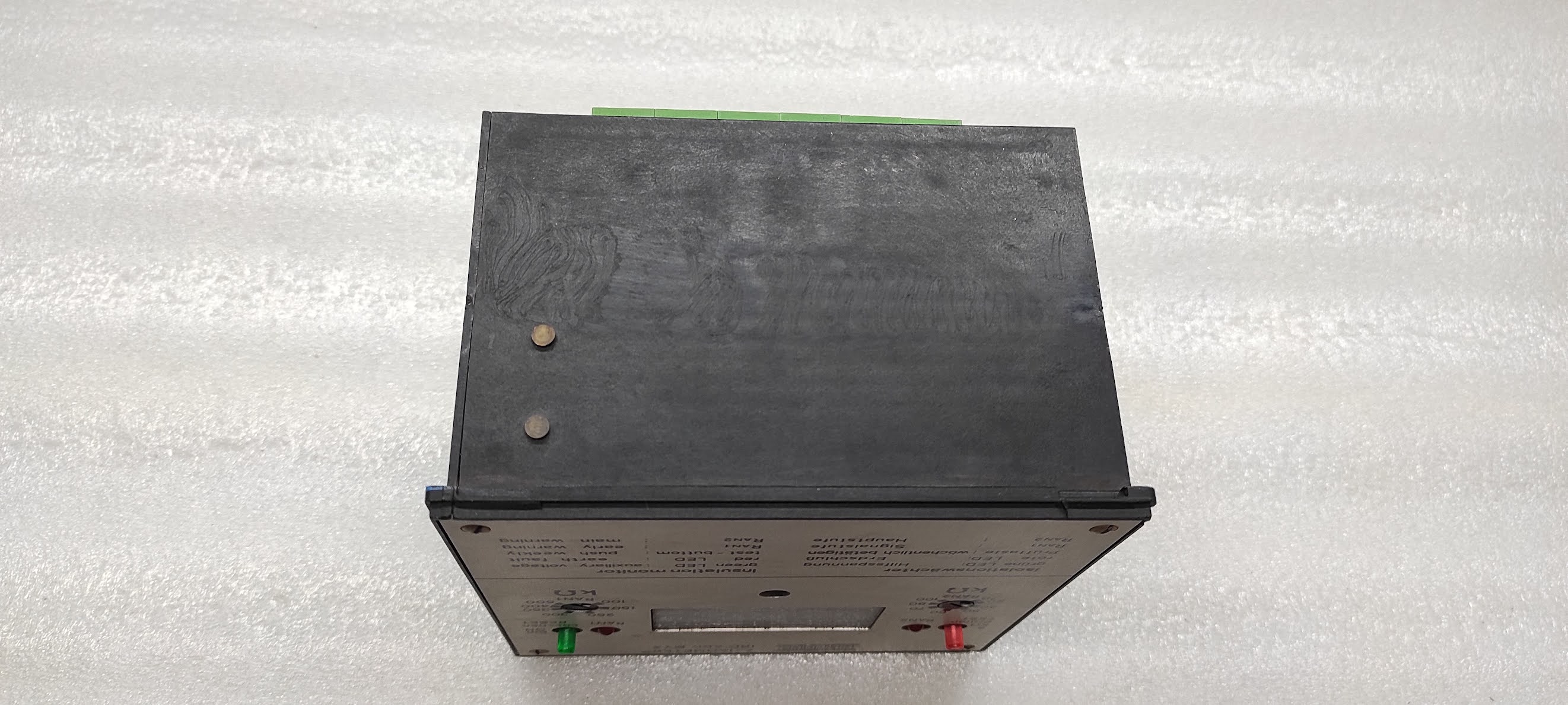 BENDER IRD-800-MYX A-ISOMETER 984666 INSULATION MONITOR 220V 5A 1100VA