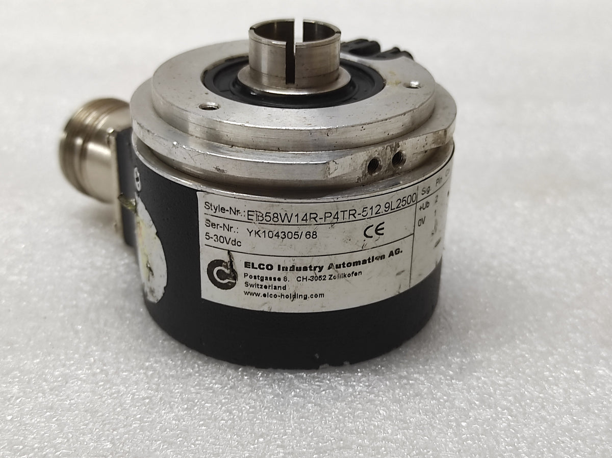 ELCO INDUSTRY AUTOMATION EB58W14R-P4TR-512.9L2500 ENCODER