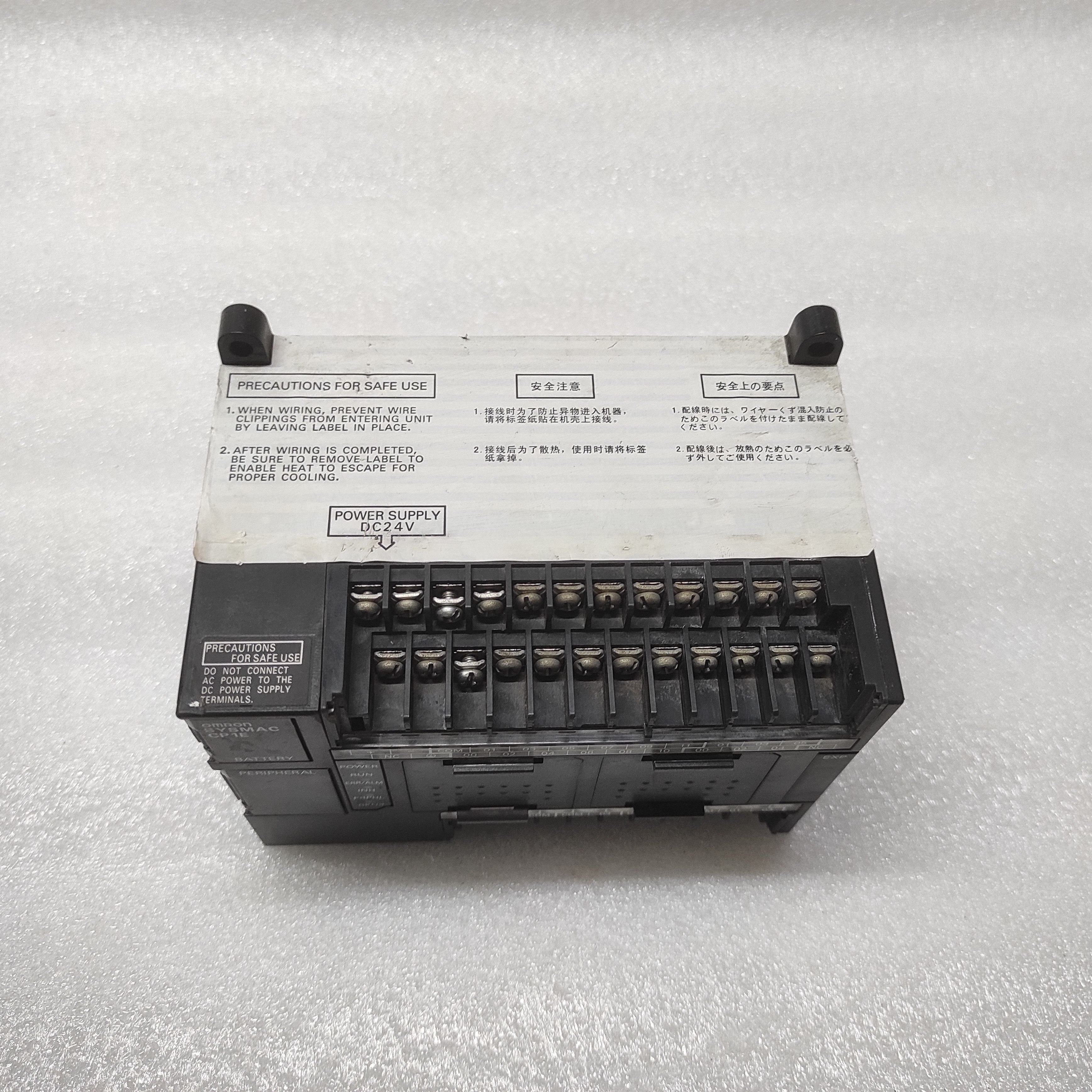 OMRON CP1E-N30DT-D PROGRAMMABLE CONTROLLER 24VDC
