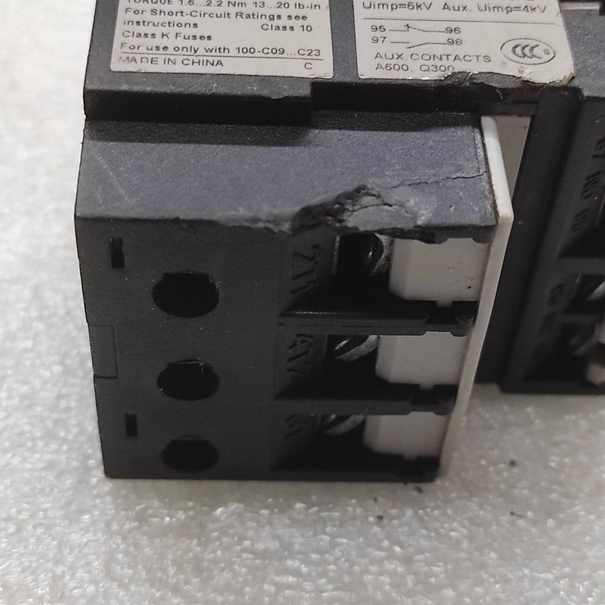 ALLEN BRADLEY CAT 193-T1AB48 THERMAL OVERLOAD RELAY 3.5-4.8A
