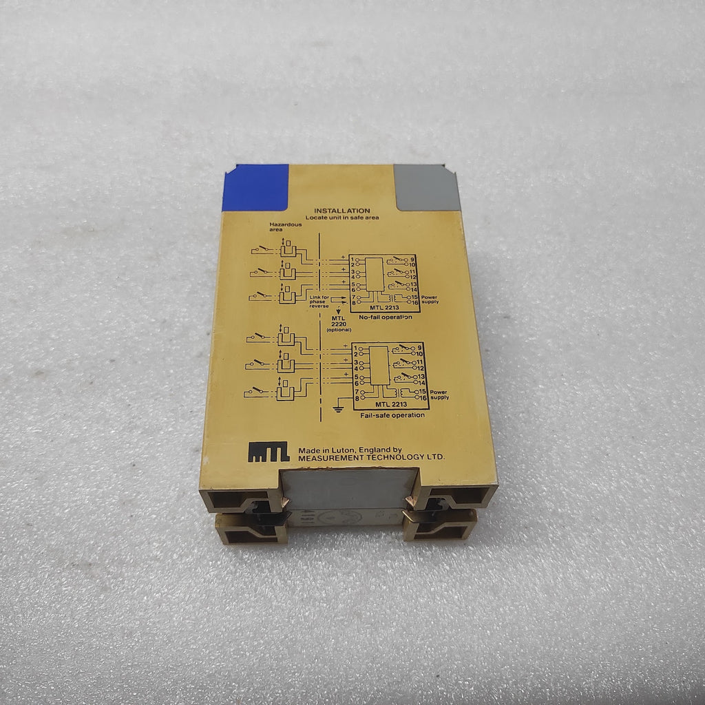 MEASUREMENT TECHNOLOGY MTL2213 3-CH SWITCH PROXIMITY DETECTOR RELAY