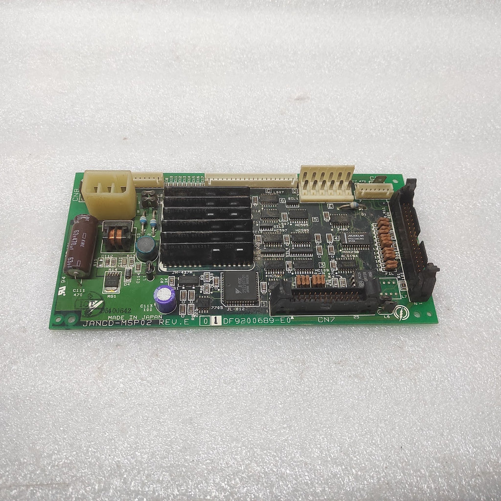 YASKAWA ELECTRIC JANCD-MSP02 OPERATOR CONTROL PC BOARD DF9200689-E0