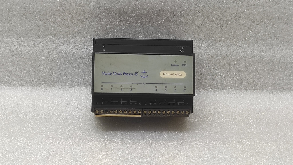 MARINE ELECTRO PROCESS MCL-08AI.D2 8-CH I/O MODULE