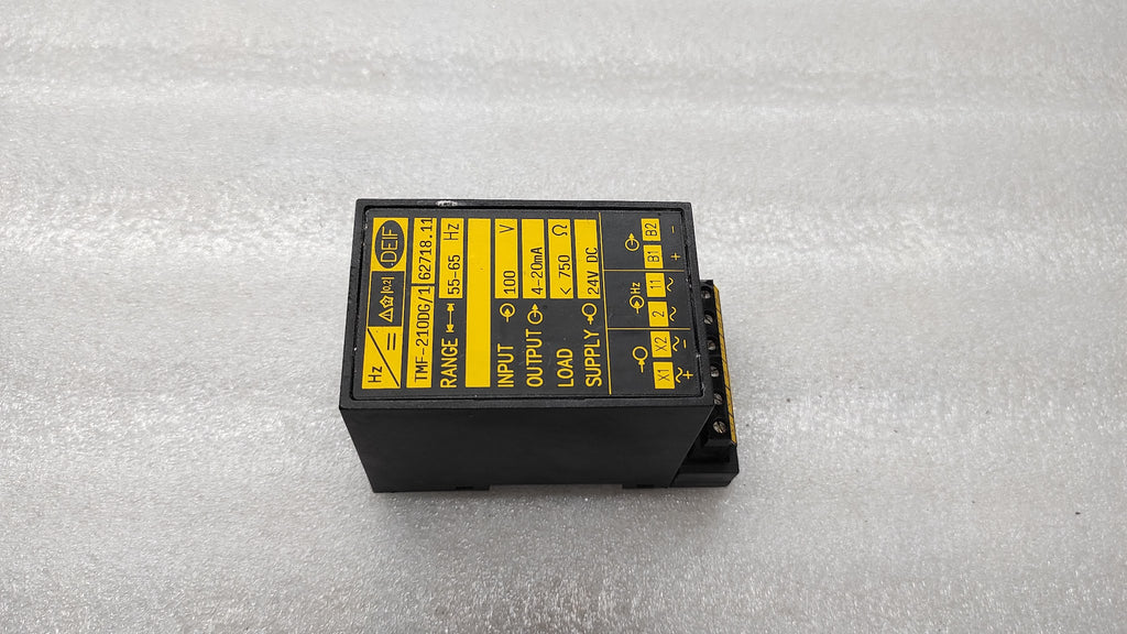 DEIF TMF-210DG/1 TRANSDUCER 55-665Hz 24VDC