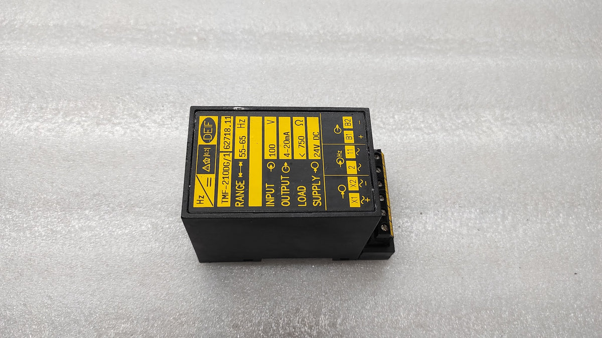 DEIF TMF-210DG/1 TRANSDUCER 55-665Hz 24VDC
