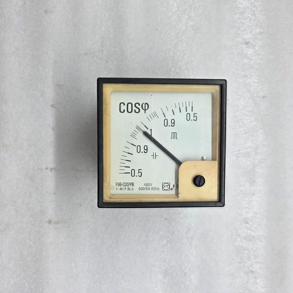 YT F96-COSθB POWER FACTOR METER 0.5C - 1 - 0.5L 480-600V/5A