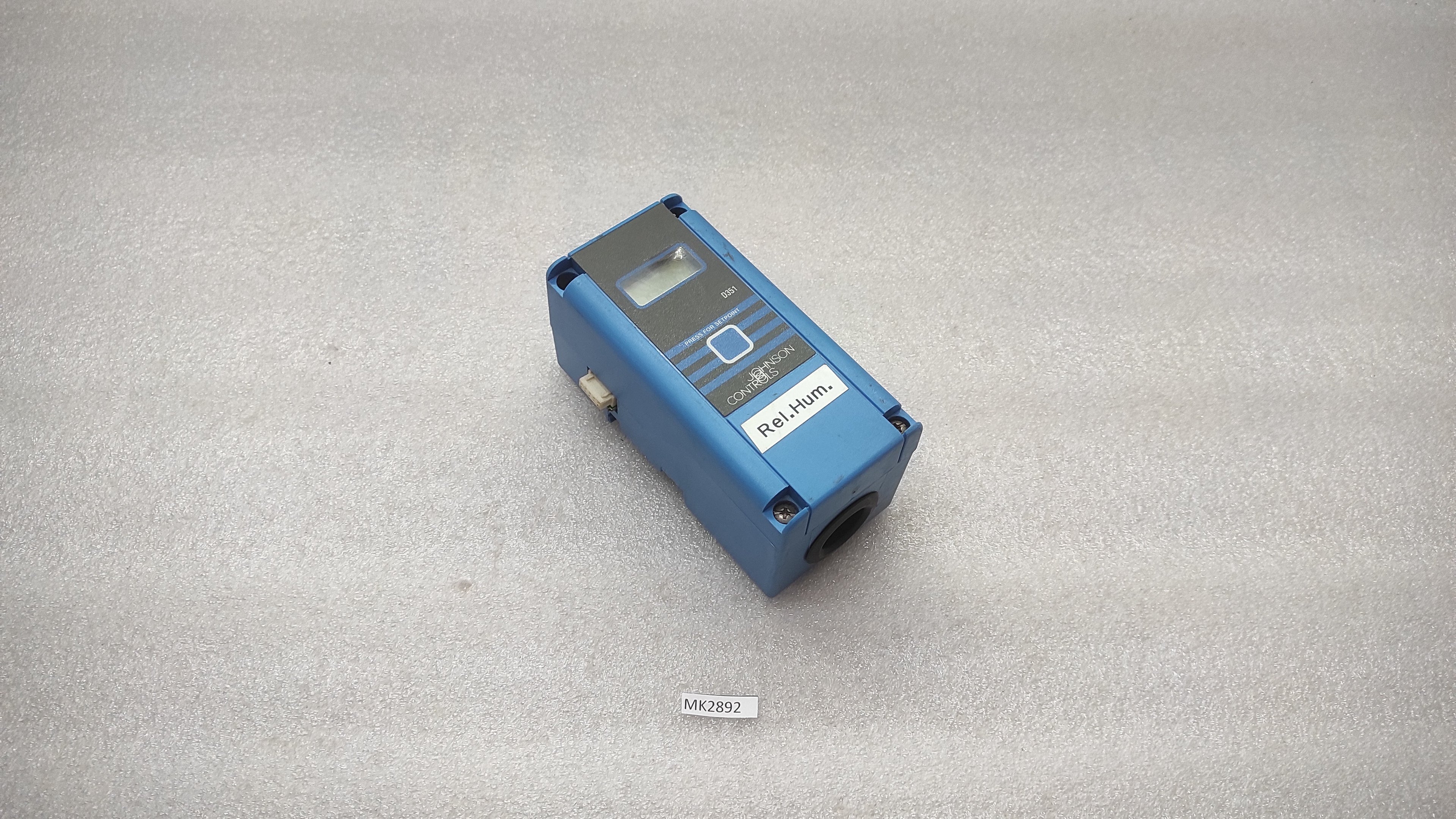 JOHNSON CONTROLS D351A HUMIDITY CONTROL