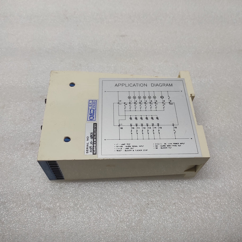 KOMECO PGA-06 PROGRAMMABLE GROUP ANNUNCIATOR