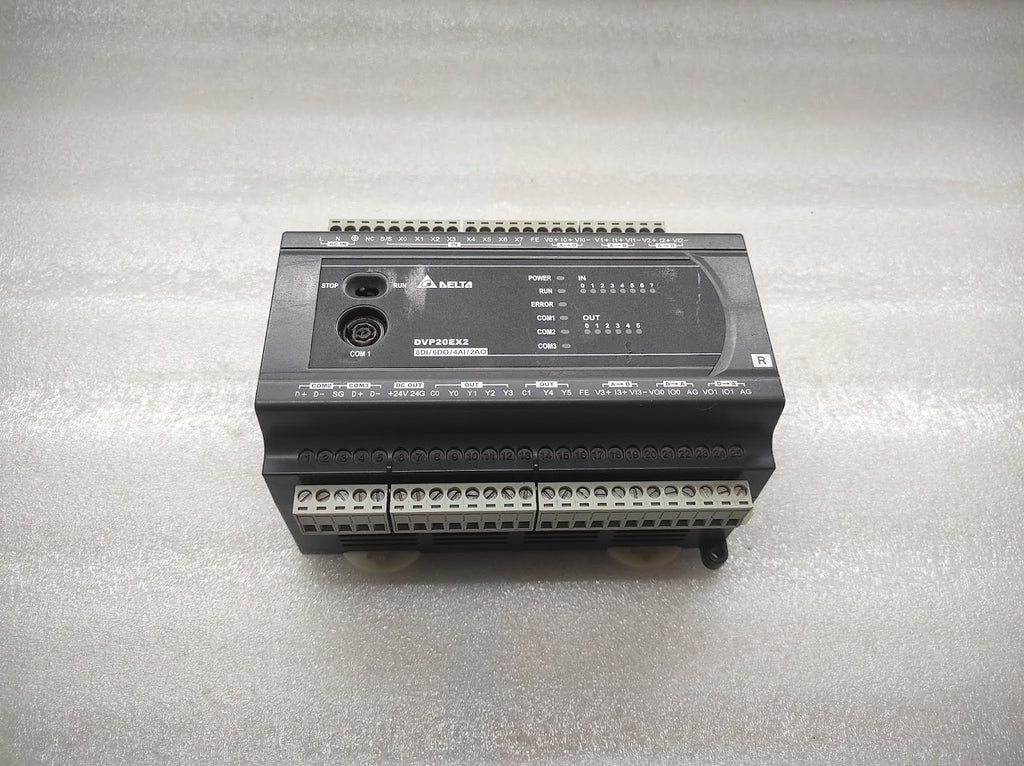 DELTA ELECTRONICS DVP20EX200R PROGRAMMABLE CONTROLLER 100-240VAC